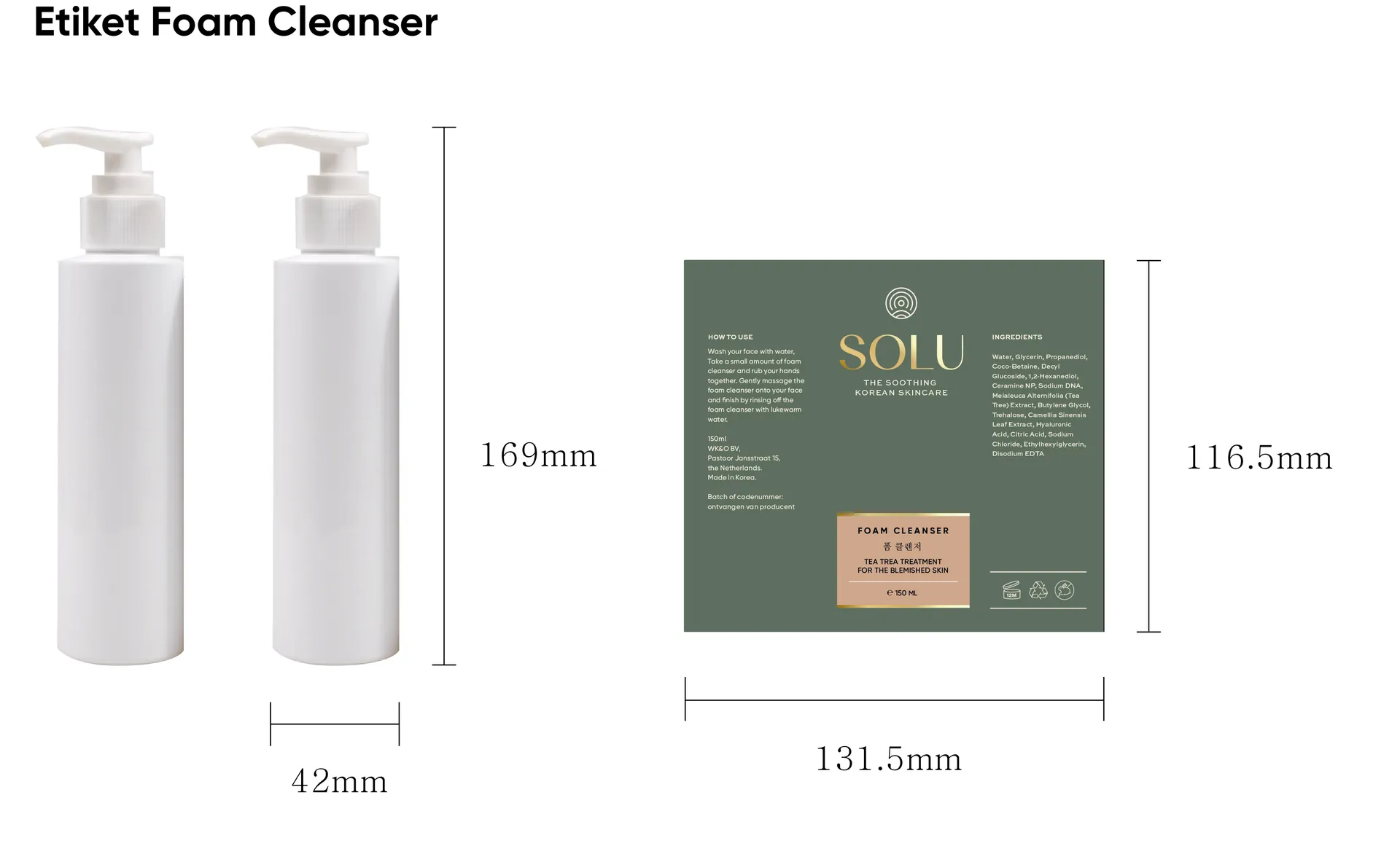 SOLU packaging